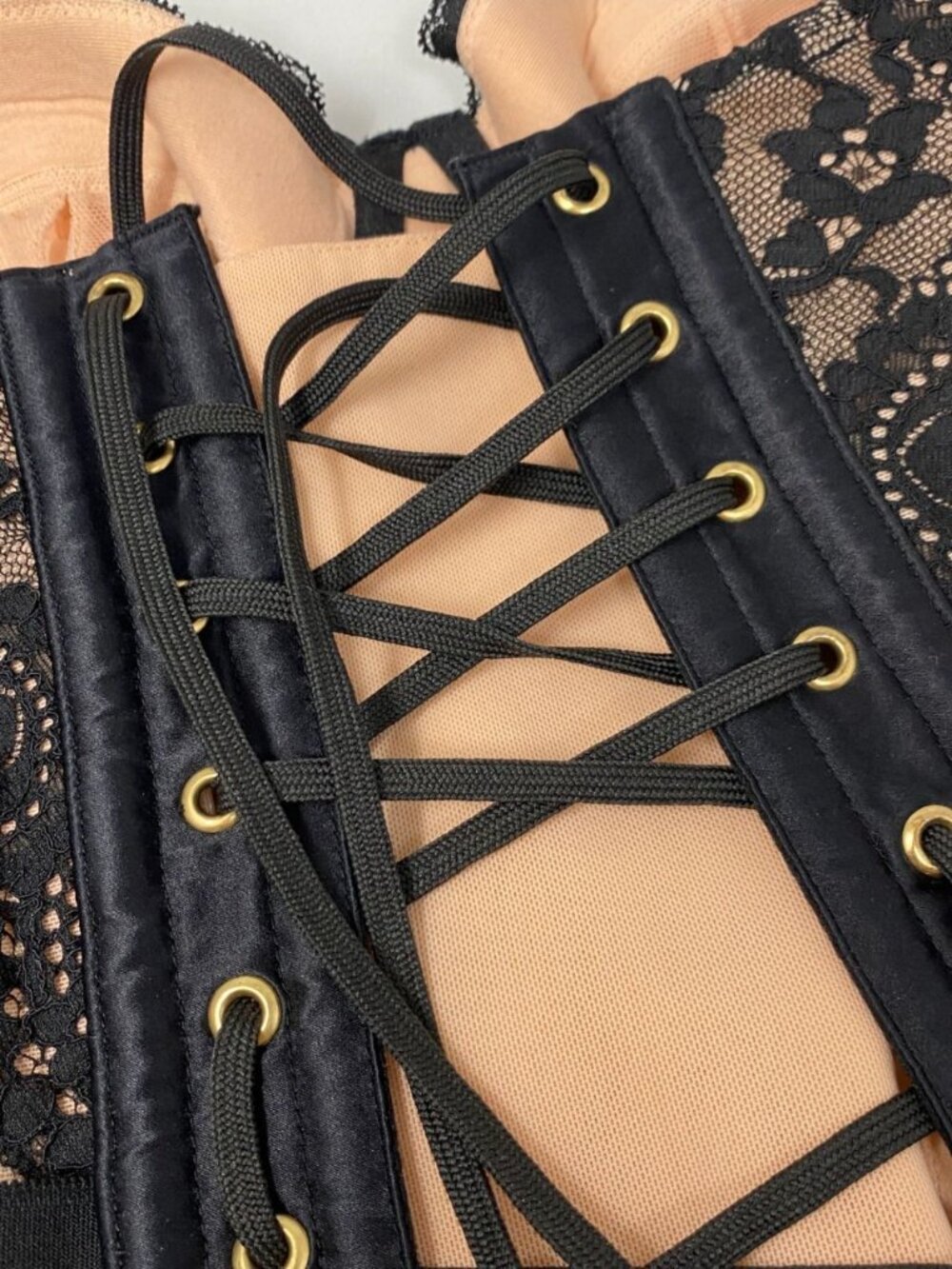 Agent Provocateur Matilda Brown Black Corset AP3 Medium - Picture 10 of 13